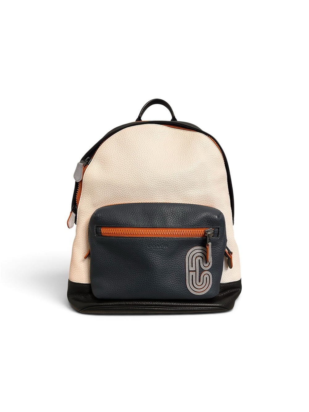 New Coach 2019 Unisex Pebbled Leather Backpack Authentic CreedPatch Retired